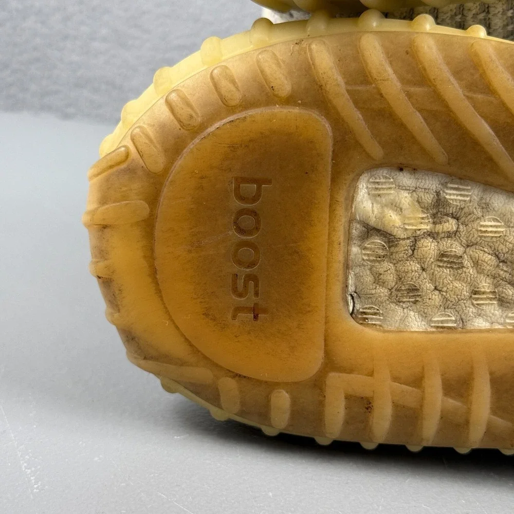 YEEZY Boost Shoes Mens 14 Beige 350 V2 Lundmark Adidas‎ Reflective Laces FU9161